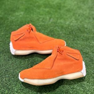 Air Jordan 18 Retro Campfire Orange Size 11 Men Shoes